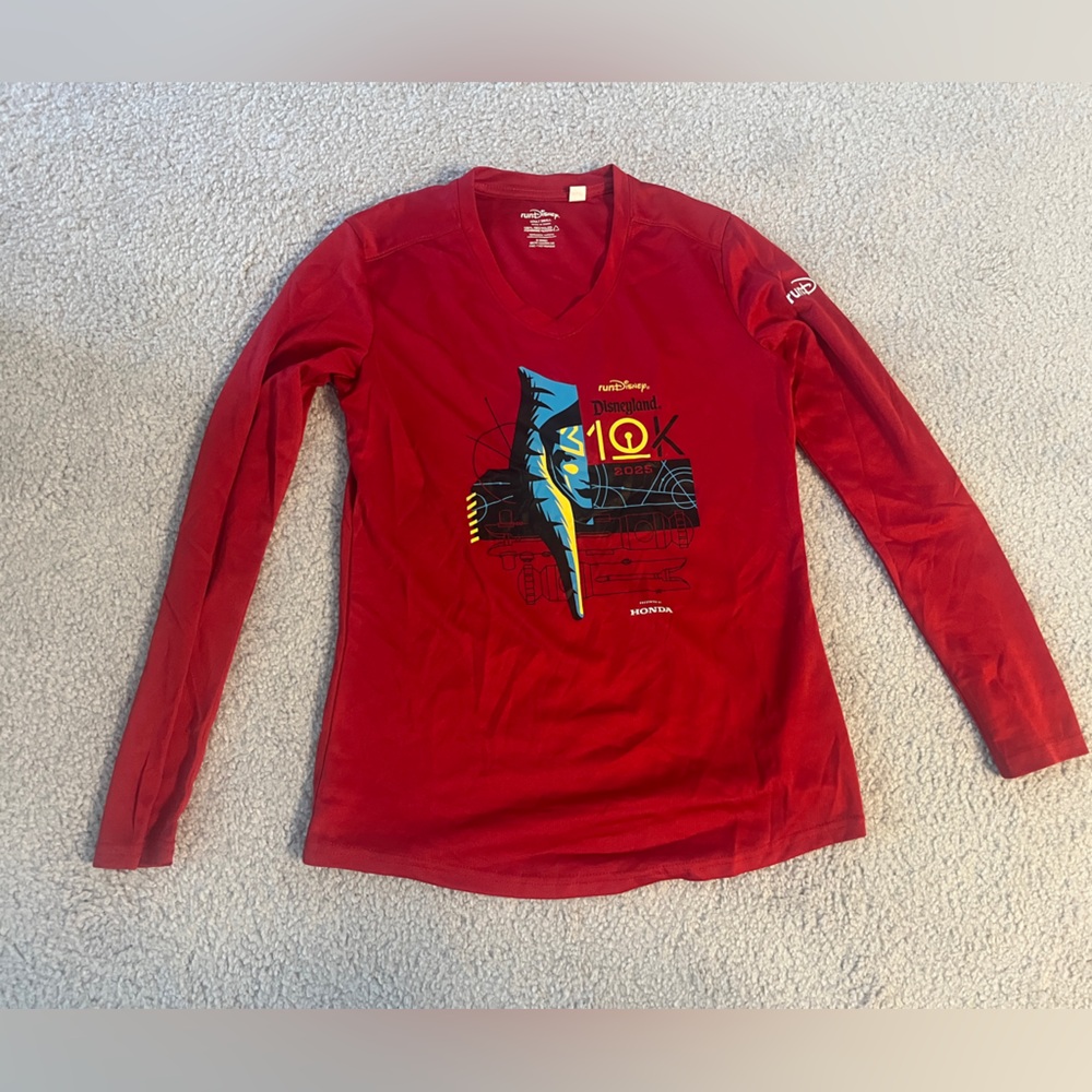 Disney RunDisney Ahsoka Tano Star Wars performance longsleeve